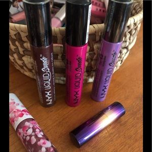 New 3 NYX Liquid Suede gloss bundle $12